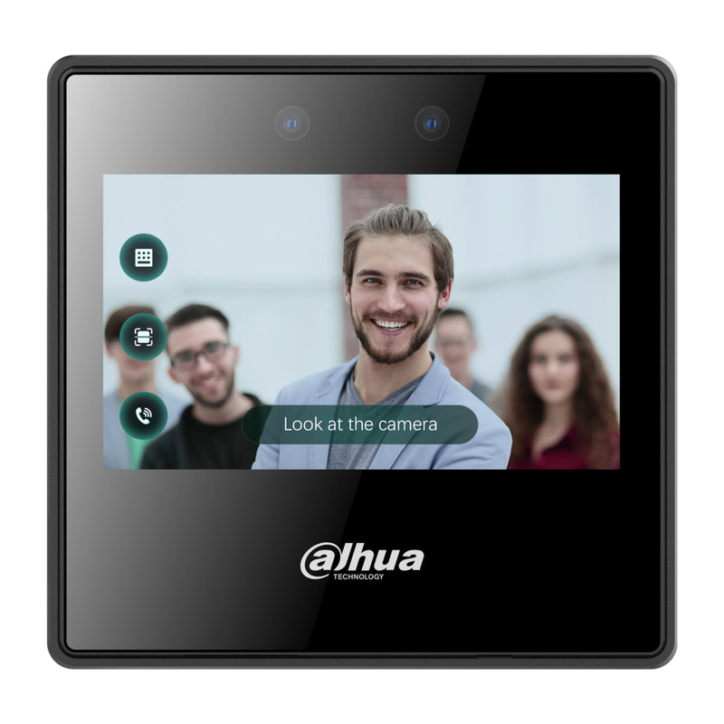 Dahua Asi3223a Lector Autónomo Lcd 4.3" Táctil De Reconocimiento Facial+Pin