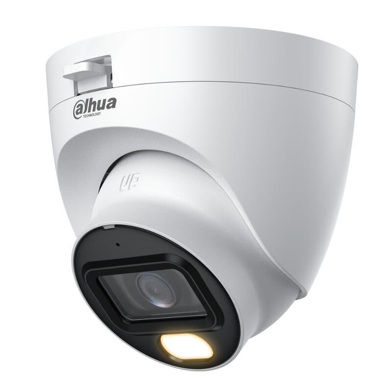 Dahua Hac-Hdw1239tlq-Il-A-0280b-S3 Minidomo Hdcvi 4en1 2m 1080p Wdr Iluminación Dual Led40m/Ir40m Smart Light+ Led30m 2.8mm Audio Ip67