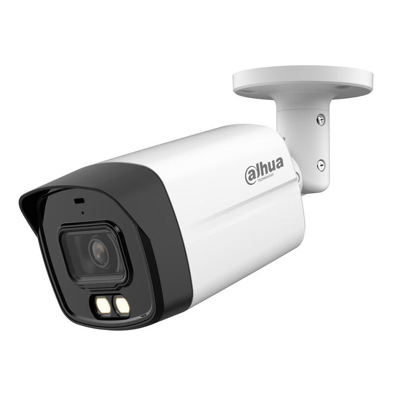 Dahua Hac-Hfw1509tlm-Il-A Tubular Hdcvi 4en1 5m Full Color Wdr Iluminación Dual Led40m/Ir40m 3.6mm Ip67 Mic