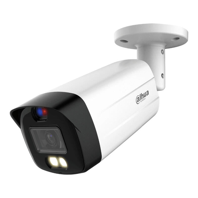 Dahua Hac-Me1509th-A-Pv-0360b-S2 Tubular Hdcvi Tioc 4en1 5m Wdr Iluminación Dual Led40m/Ir40m 3.6mm Ip67 Mic