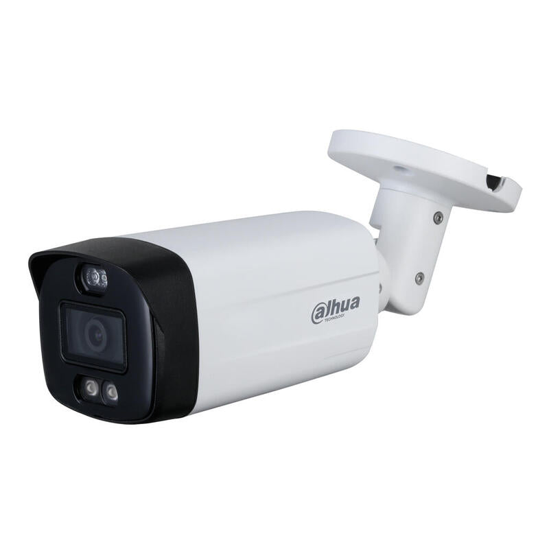 Dahua Hac-Me1800th-Pv-0360b Tubular Hdcvi 4en1 4k Dwdr Ir80m 3.6mm Disuasión Activa Ip67