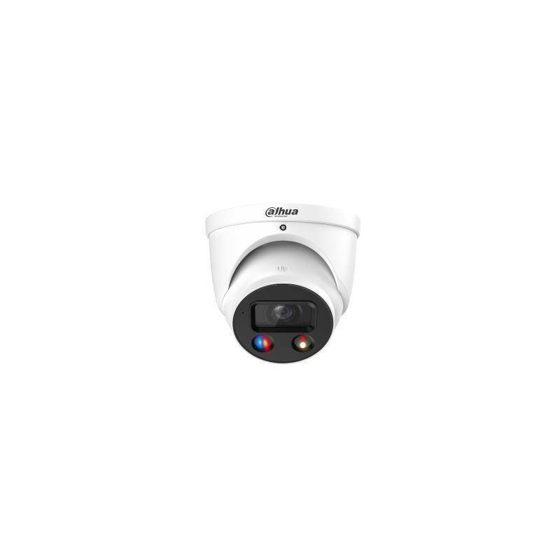 Dahua Ipc-Hdw3849h-As-Pv-0280b-S5-Black Cámara De Red Wizsense Con Lente Fija De 8mp, Doble Iluminación Inteligente Y Disuasión Activa, Color Negro