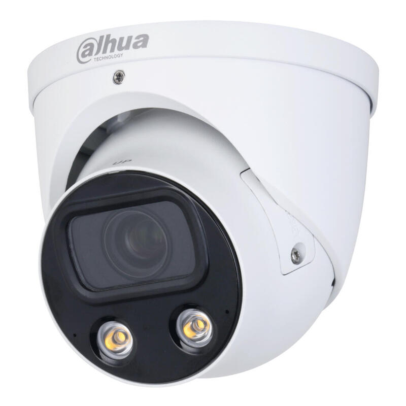 Dahua Ipc-Hdw5849h-Ase-Led Domo Ip H265 8m Full Color 2.0 Wdr 140db Starlight Ir60m/2led 2.8mm Ip67 Epoe Audio Mic E/S Ai