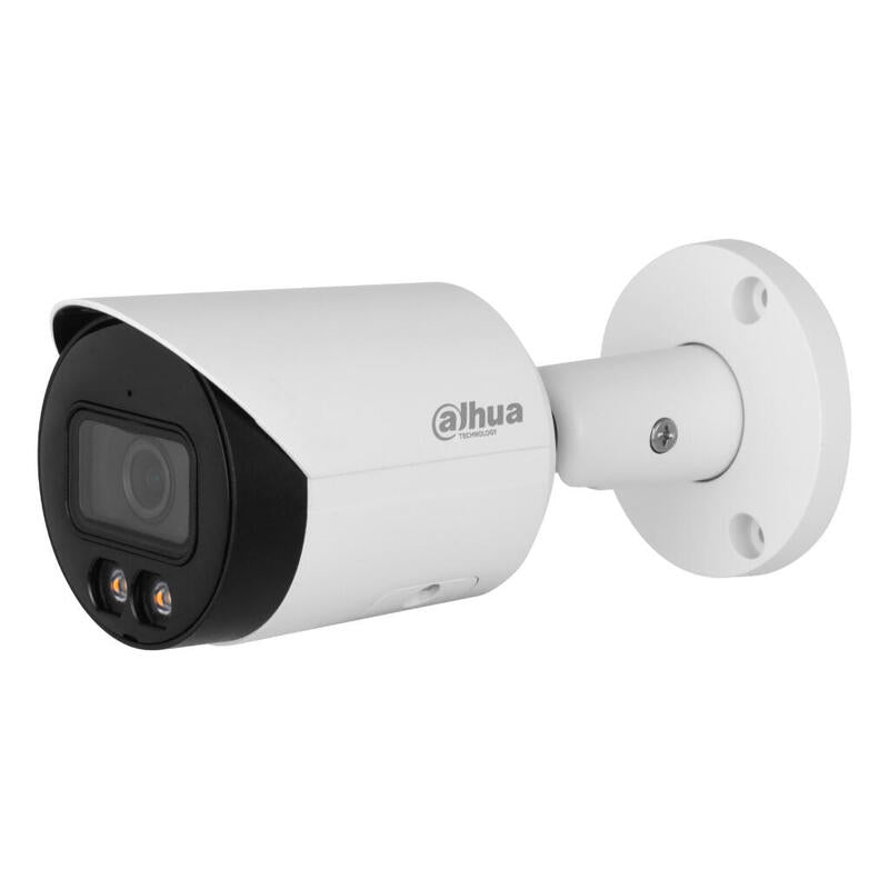 Dahua Ipc-Hfw2249s-S-Led-0360b Tubular Ip 2m H265 Full Color Wdr Led30m 3.6mm Ip67 Poe Mic Ai
