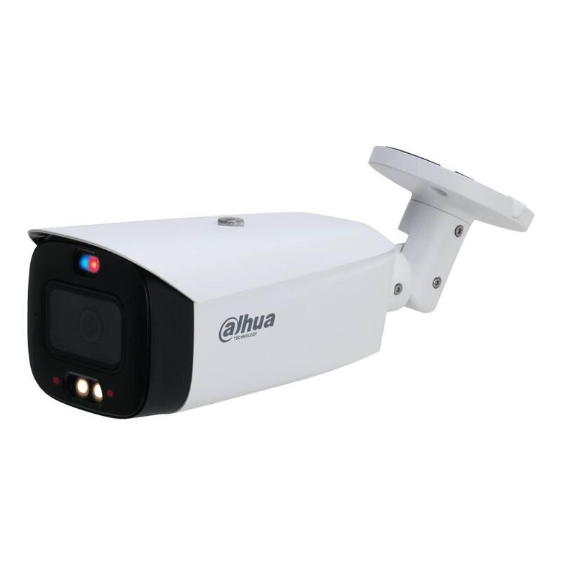 Dahua Ipc-Hfw3449t1-As-Pv-0280b-S5 Tubular Ip Tioc 3.0 H265 4m Wdr Iluminación Dual Led30m/Ir30m 2.8mm Ip67 Poe Mic Audio E/S Ai