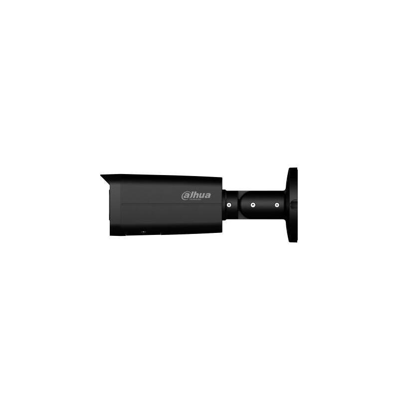 Dahua Ipc-Hfw3849t-Zs-Il-B Tubular Ip 8m H265 Full Color Wdr Iluminación Dual Led60m/Ir60m 2.7-13.5mm Ip67 Poe Mic Ai. Color Negro