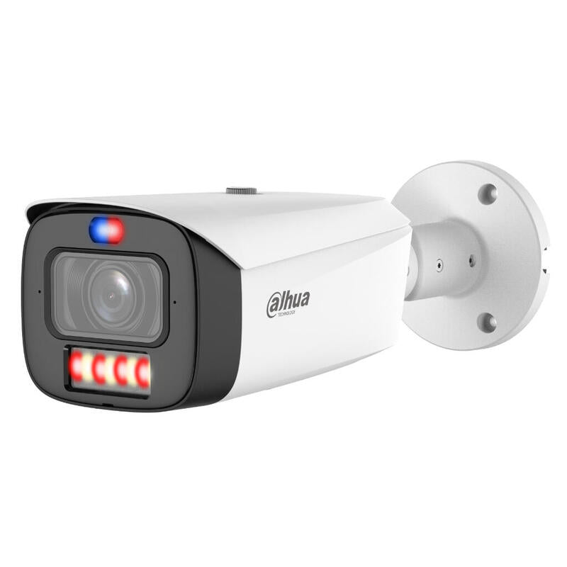 Dahua Ipc-Hfw3849t1-Zas-Pv-Pro Tubular Ip Wizcolor Tioc Pro H265 8m Wdr Iluminación Dual Led60m/Ir60m 2.7-12vfm Ip67 Poe Audio Mic/Altavoz E/S Ai