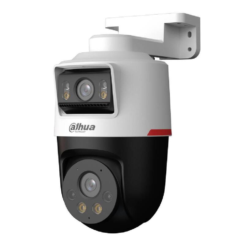 Dahua Ipc-Pts2249b-E2-S-Pv-Led-0360b-Pro Cámara Pt Ip Wizcolor Pro Dual-Lens 2m+2m H265 Led30m 3.6mm Ip66 Mic/Altavoz Ai