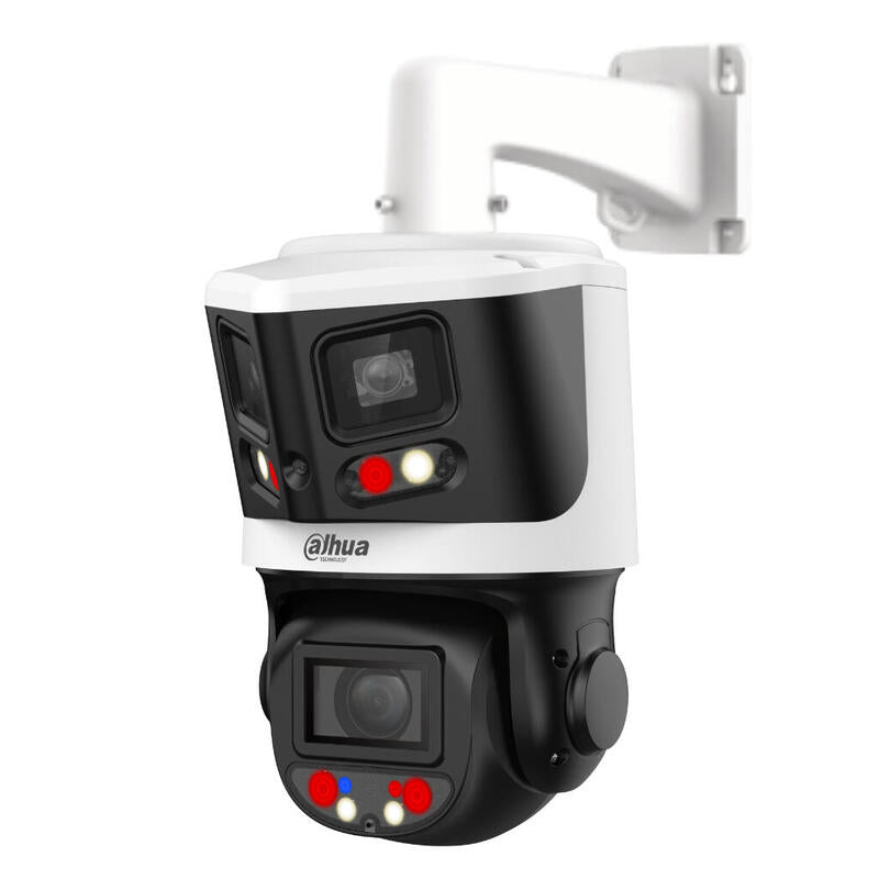 Dahua Sdt3e410-8p-Mb-A-Pv1 Domo Dual-Ptz Ip 8m+4m Tioc Wdr Iluminación Dual Led30m/Ir70m 10x Ip66 Poe Audio E/S Ai
