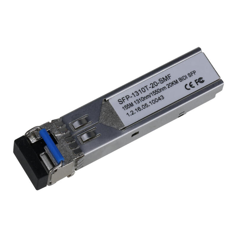 Dahua Sfp-1310t-20-Smf Sfp Monomodo Sm Lc 100mbps 20km Envío 1310nm / Recepción 1550nm. Transmisor