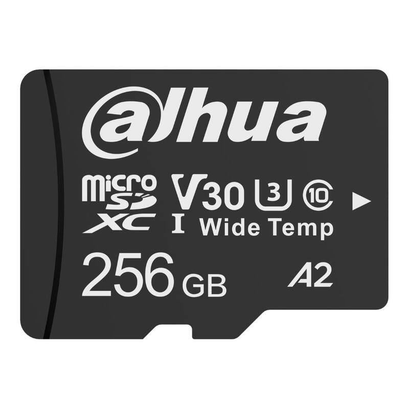Dahua Tf-W100/256gb Tarjeta Micro Sd 256gb Uhs-I Series W100 De Amplia Temperatura