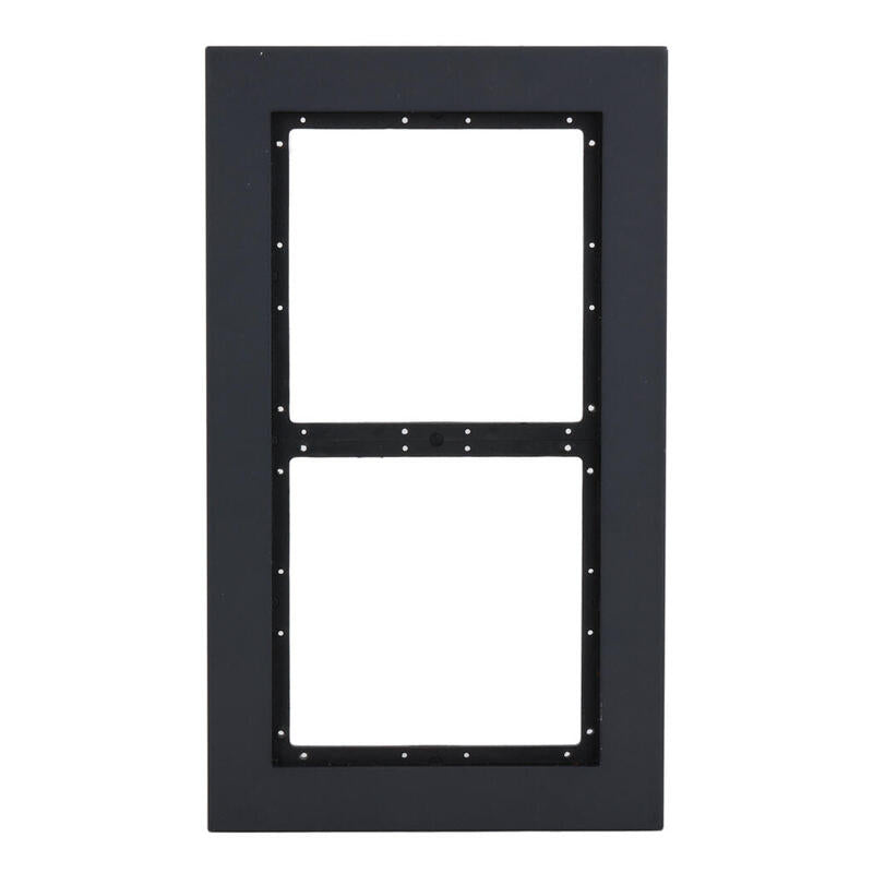 Dahua Vtm25p2 Marco Exterior Para 2 Módulos De Videoportero Dahua Para Serie Vto4202fb-X. Color Negro