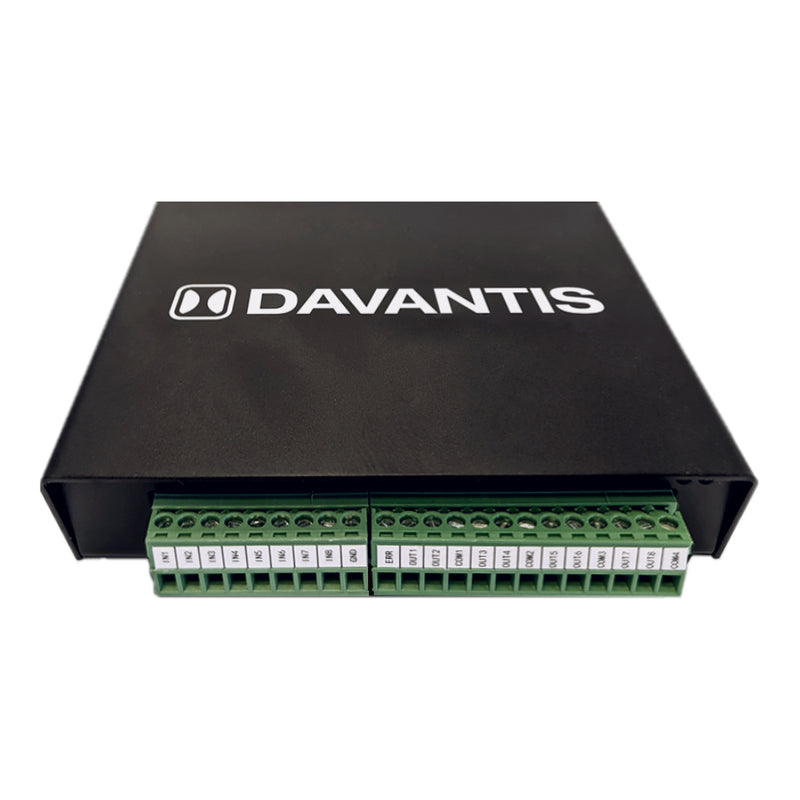 Davantis Rel8ea Modulo Externo De Relés Por Usb Davantis Para 8 Contactos Nc/Na