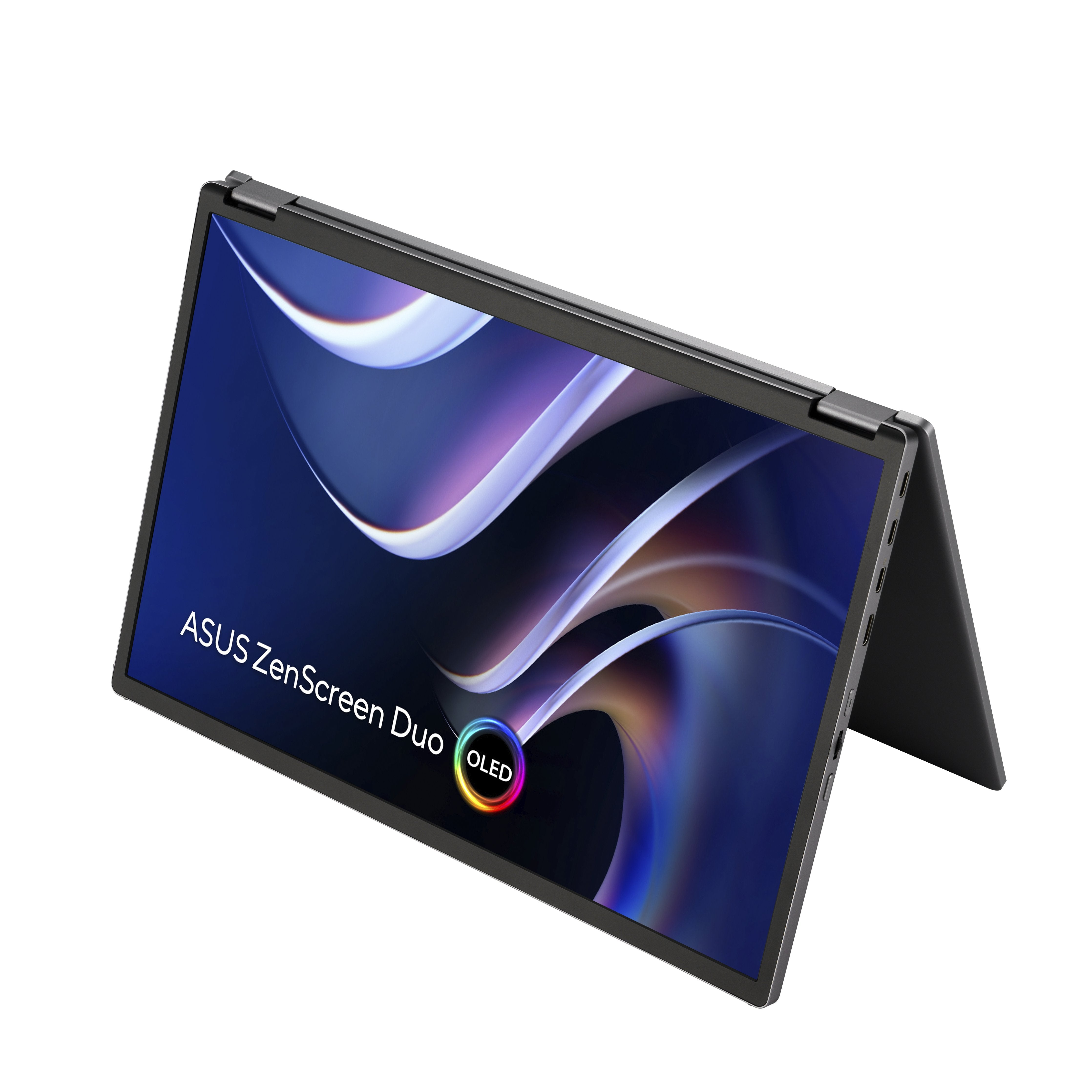 EAN 4711387721551 - ASUS ZenScreen Duo OLED MQ149CD pantalla para PC 35,6 cm (14") 1920 x 1200 Pixeles WUXGA Plata imagen 5
