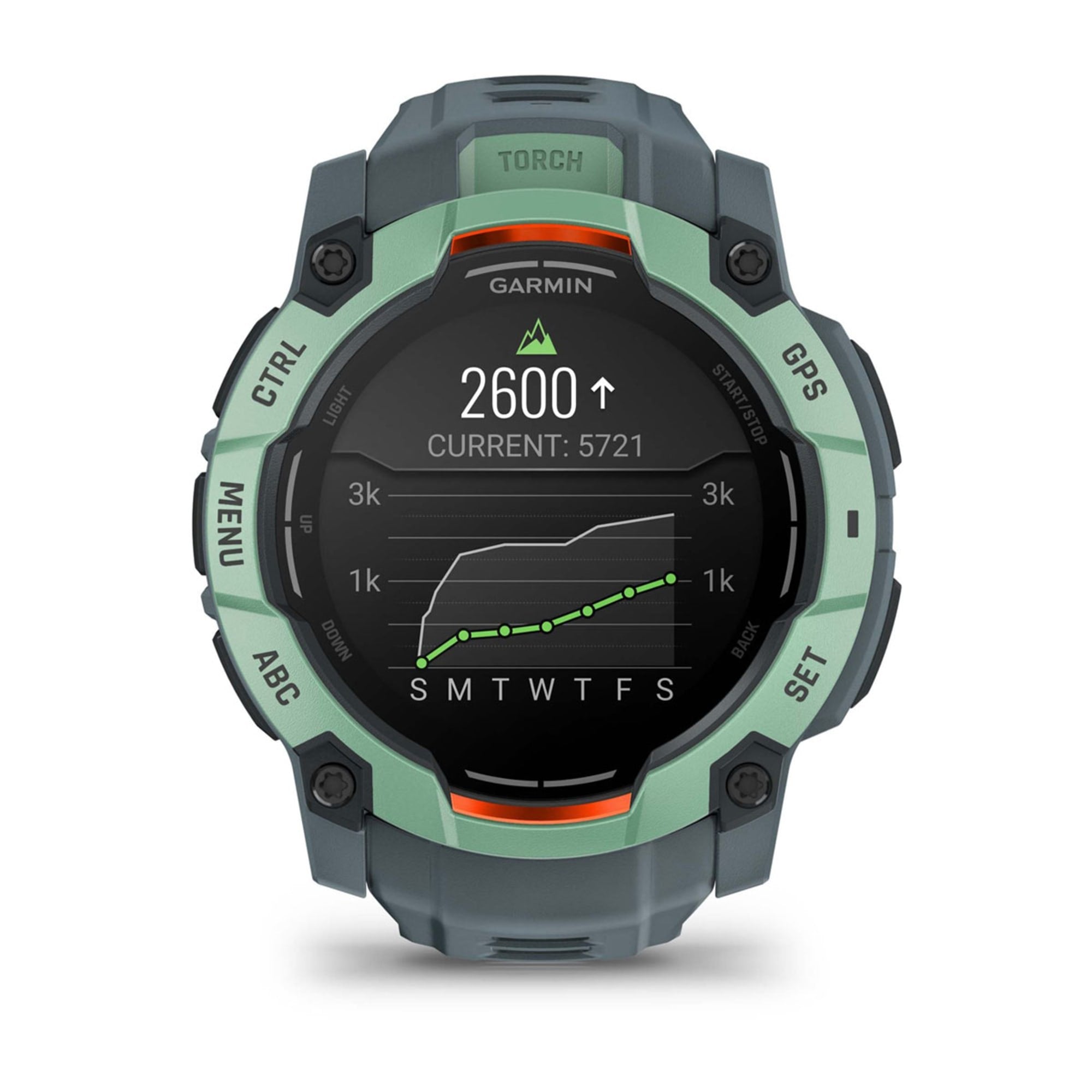 EAN 0753759341657 - Garmin Instinct 3 AMOLED 3,3 cm (1.3") 50 mm Digital 416 x 416 Pixeles Pantalla táctil Verde GPS (satélit imagen 7