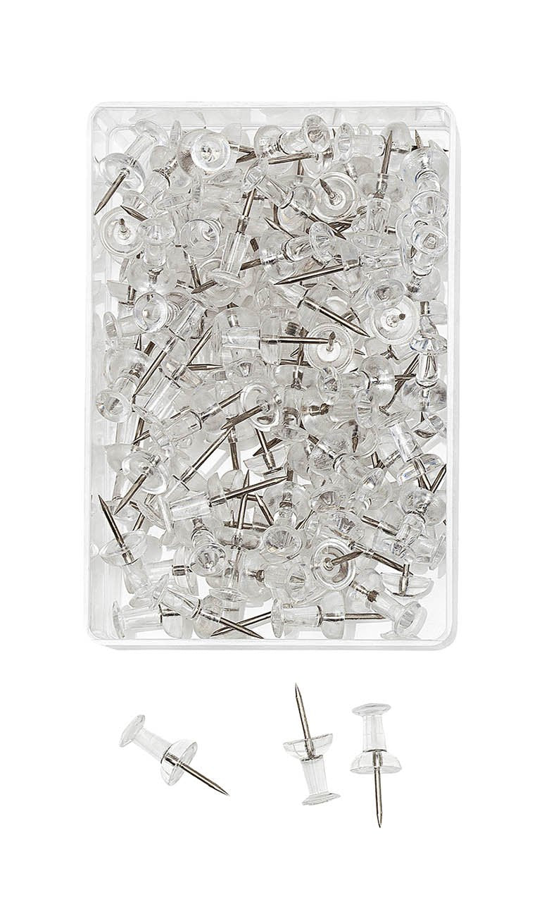 EAN 4003801015323 - Wedo 54 249 chincheta Transparente 100 pieza(s) imagen 1