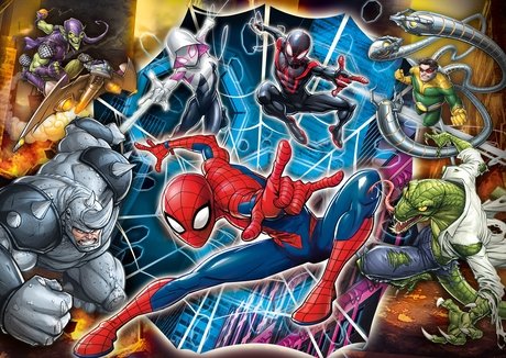 Puzzle 104 El Maxi Super Kolor Spider-Man