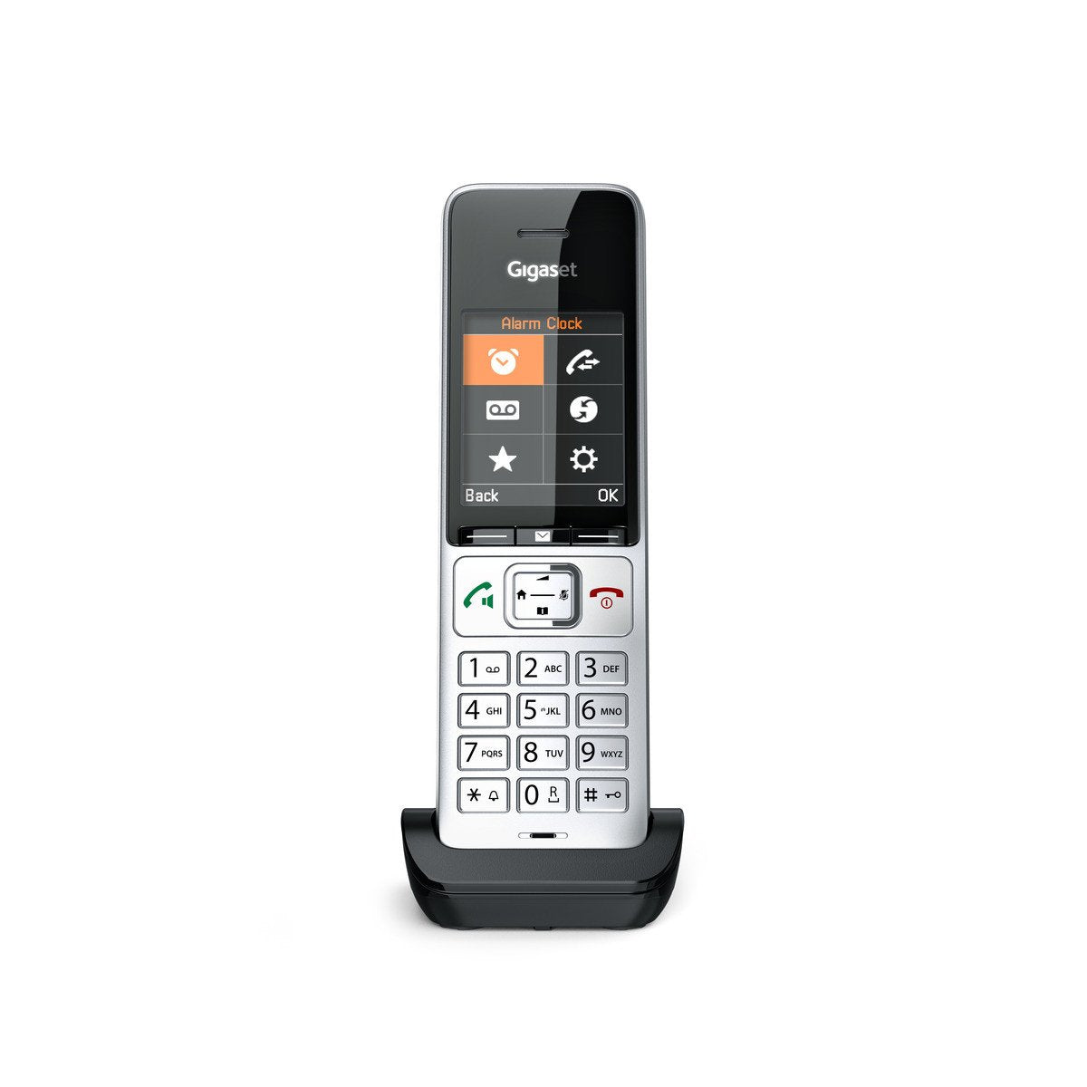 EAN 4250366866062 - Gigaset COMFORT 500HX Teléfono DECT/analógico Identificador de llamadas Negro, Plata imagen 1