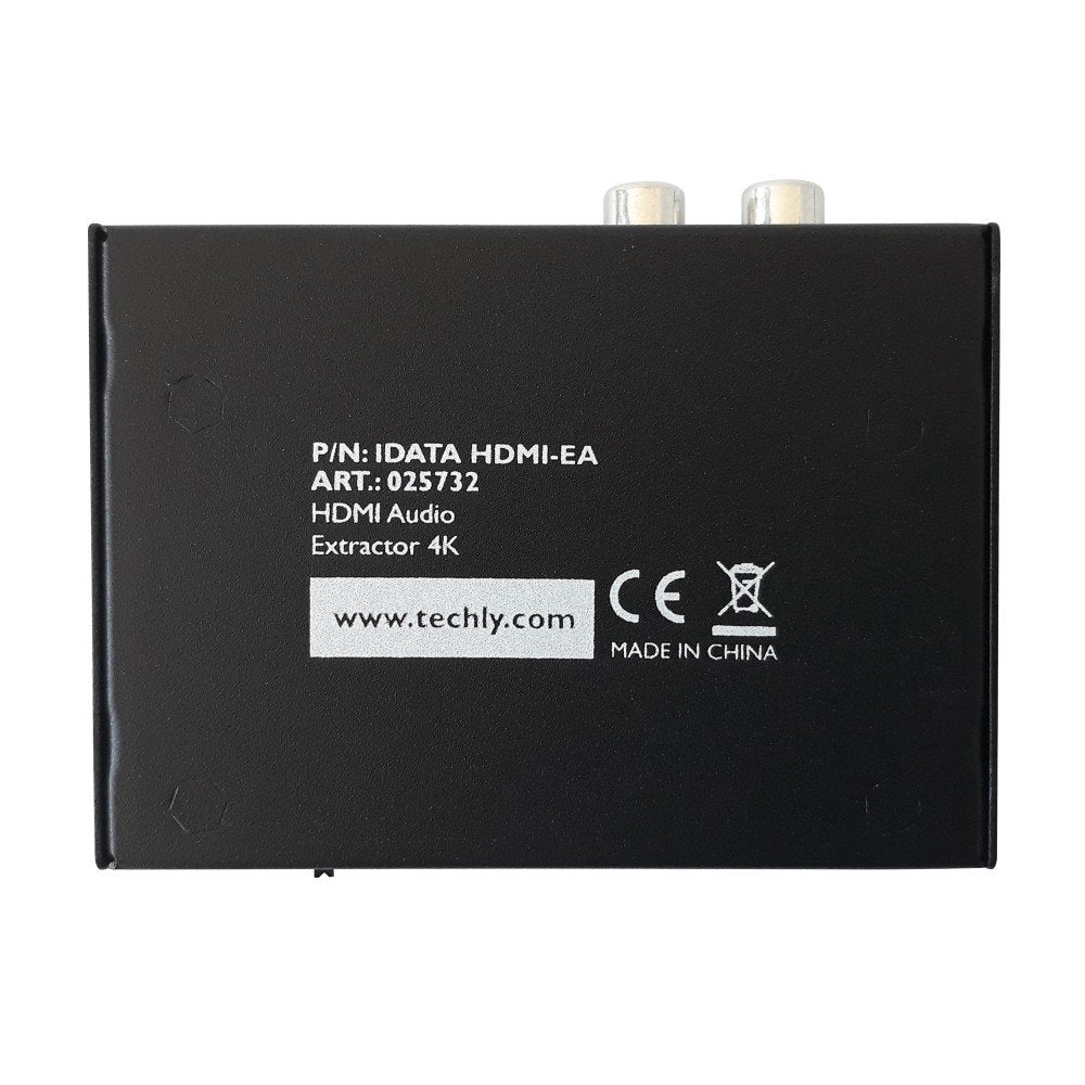 Techly Hdmi Audio-Extractor A Toslink Und Rca