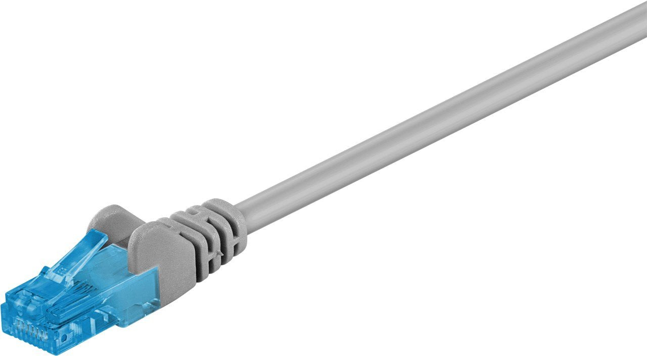 Latiguillo Cat 6a, U/Utp, 7.50 M, Gris, Lszh Goobay