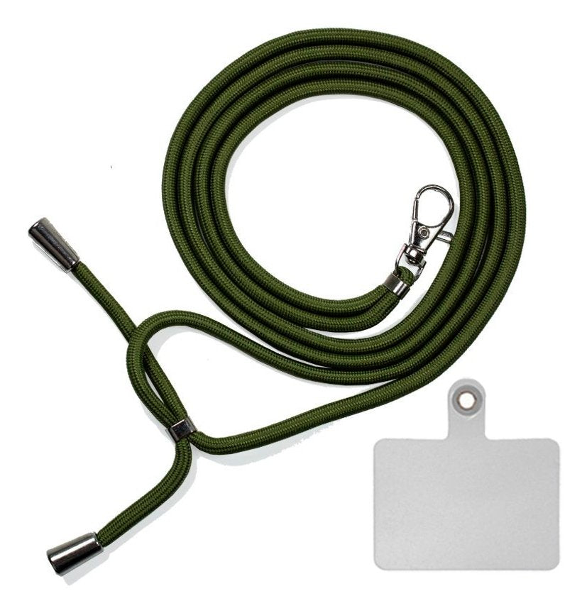 Cordón Colgante Universal Con Tarjeta Para Smartphone, 130 Cm, Verde