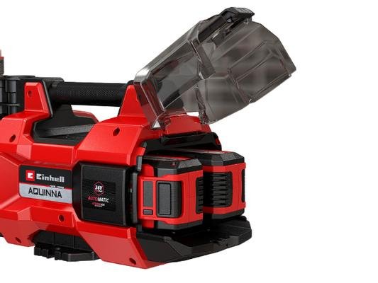 Bomba De Jardín A Batería Einhell Aquinna 18/30 F Led, 18 Voltios Rojo/Negro, Sin Batería Ni Cargador