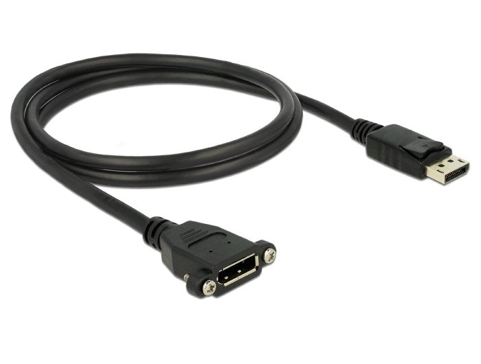 EAN 4043619851140 - DeLOCK 1m M-F DisplayPort Negro imagen 2