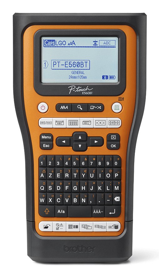 EAN 4977766834001 - Brother PT-E560BTVP impresora de etiquetas Transferencia térmica 180 x 180 DPI 20 mm/s Inalámbrico y alám imagen 1
