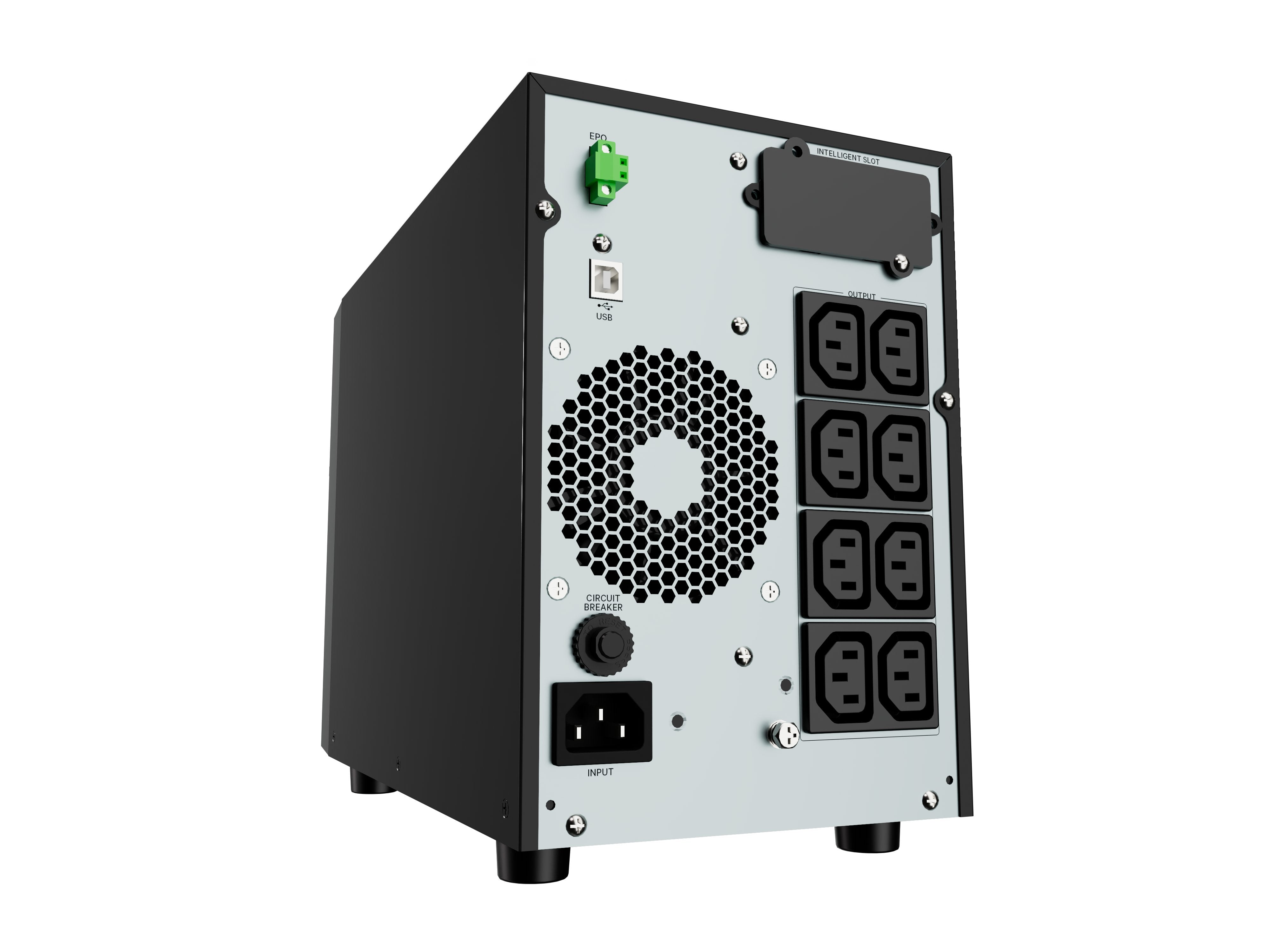 Sai Liebert Gxe Ups 1kva 1ph Ups 230v Tower W/Batteries C14 Input/C13 X 8output 2-Year Warranty