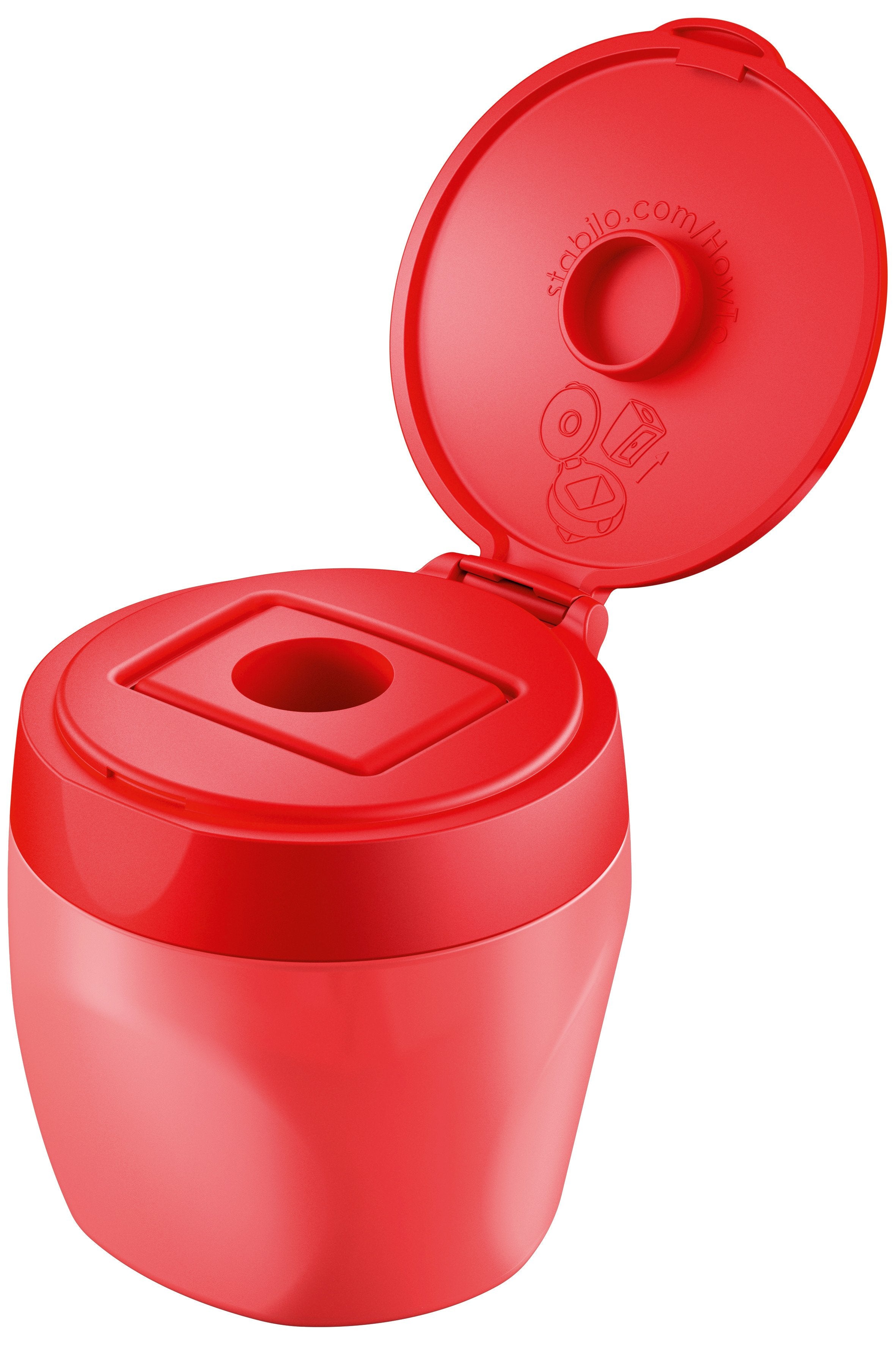 EAN 4006381601184 - STABILO woody 3 in 1 Sacapuntas manual Rojo imagen 1