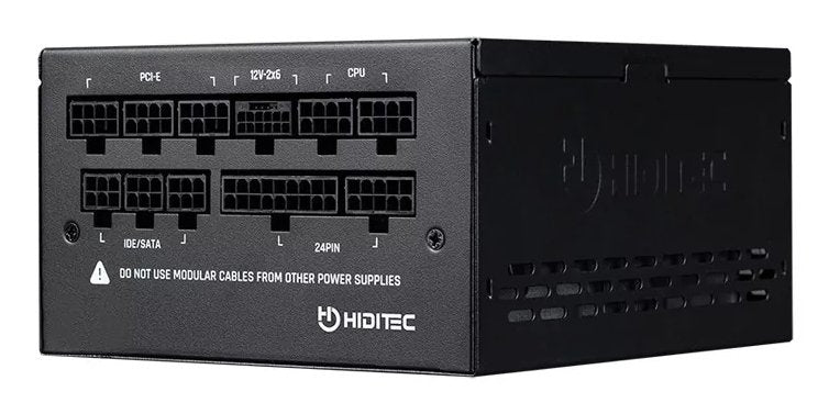 EAN 8436545693926 - Hiditec GDX850 v3 80PLUS GOLD ATX 3.1 PCIe 5.1 unidad de fuente de alimentación 850 W 20+4 pin ATX Negro imagen 5