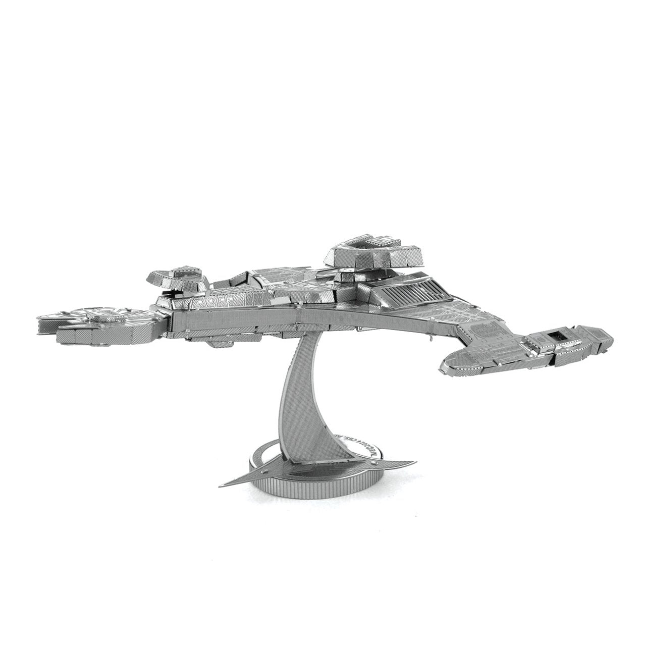 EAN 0032309012835 - Metal Earth Klingon Vorcha Maqueta de transbordador Kit de montaje imagen 4
