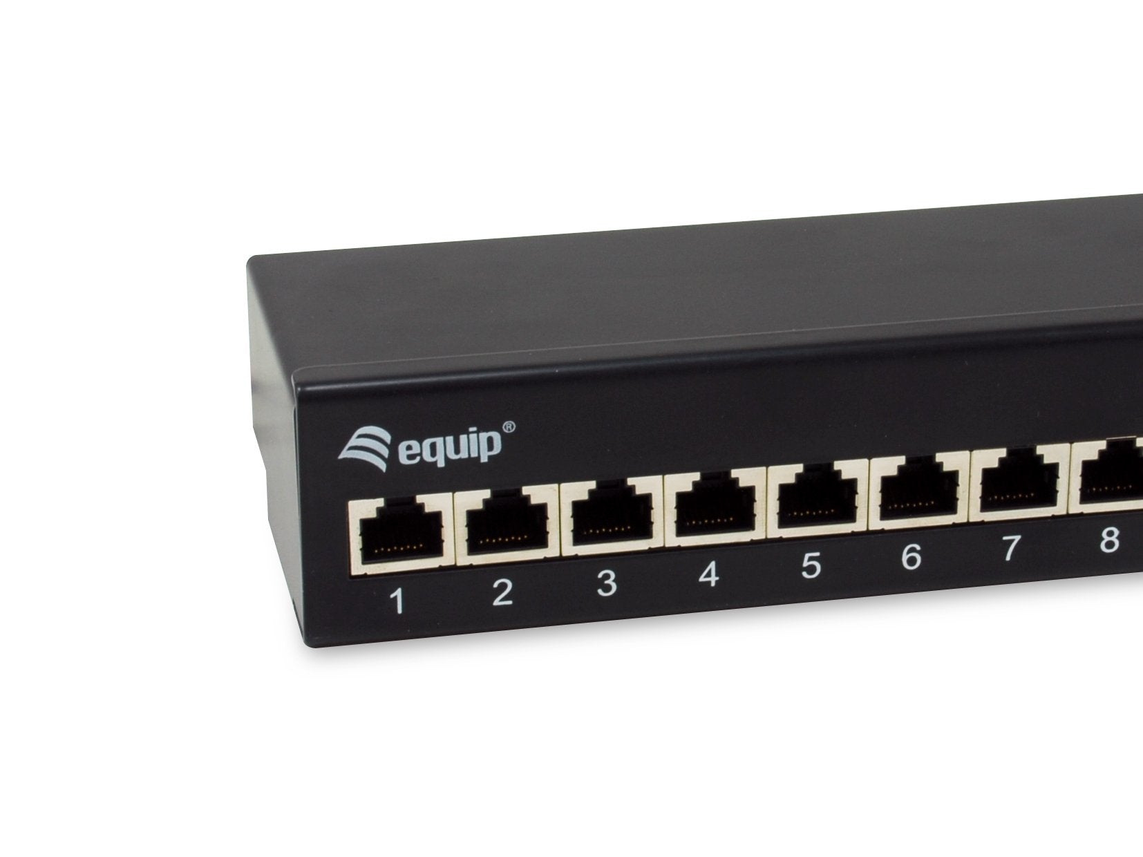 Equip Patchpanel 12x Rj45 Cat6a Ftp 1he Premium Negro