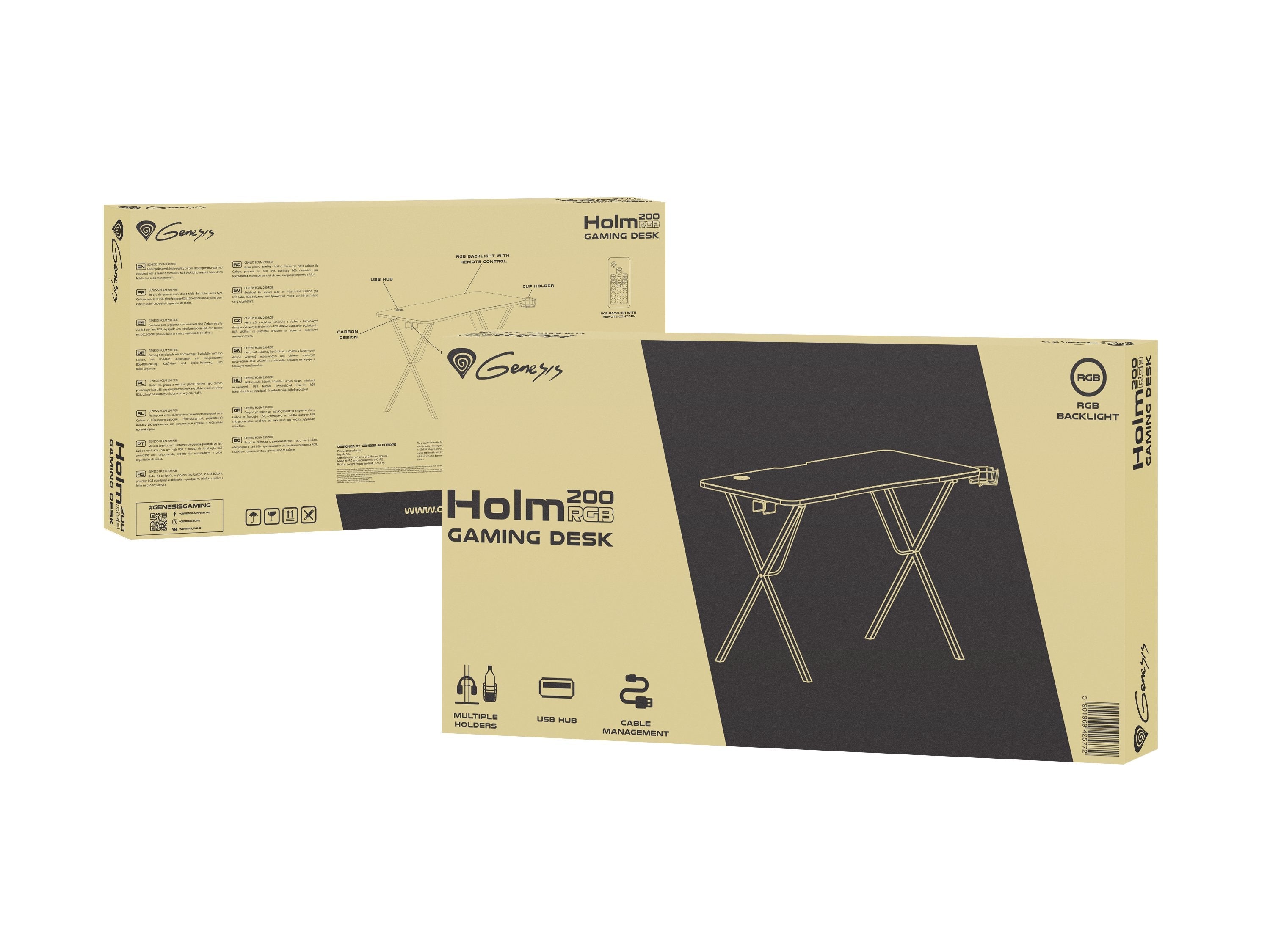 EAN 5901969425772 - GENESIS Holm 200 RGB Negro imagen 8