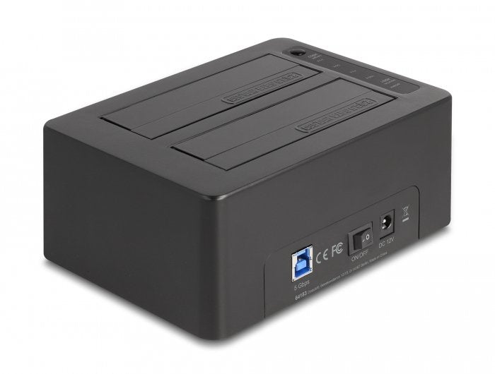 Usb Dual Dockingstation Für 2 X Sata Hdd Ssd Mit Klon Funktion Und Card Reader + Zusätzlichem Usb Port