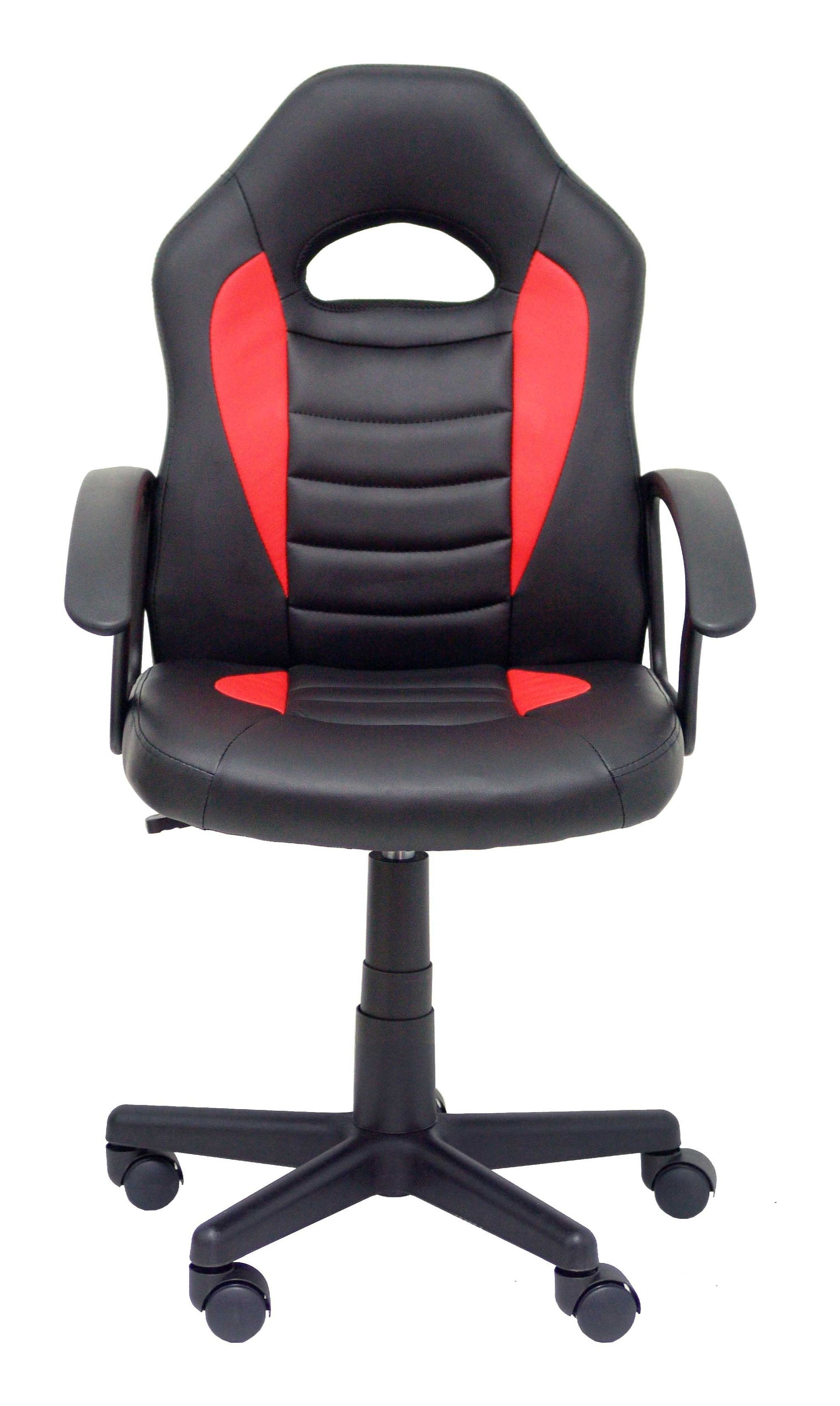 Silla Gaming Mohedas Similpiel Negro Y Roj