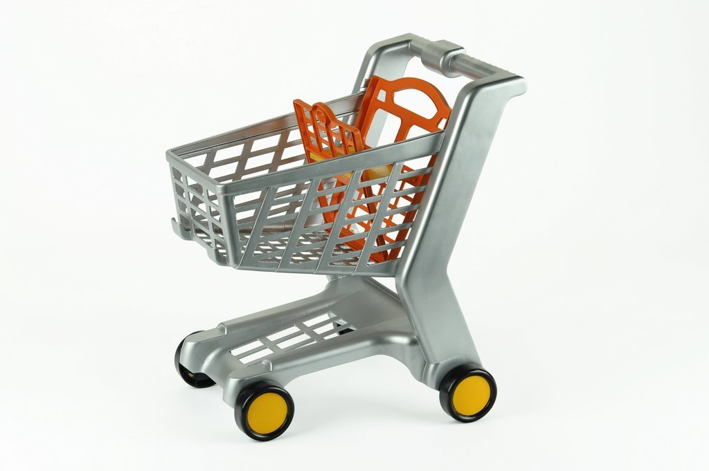 Carro De Compras Theo Klein, Tienda Gris 4009847096906