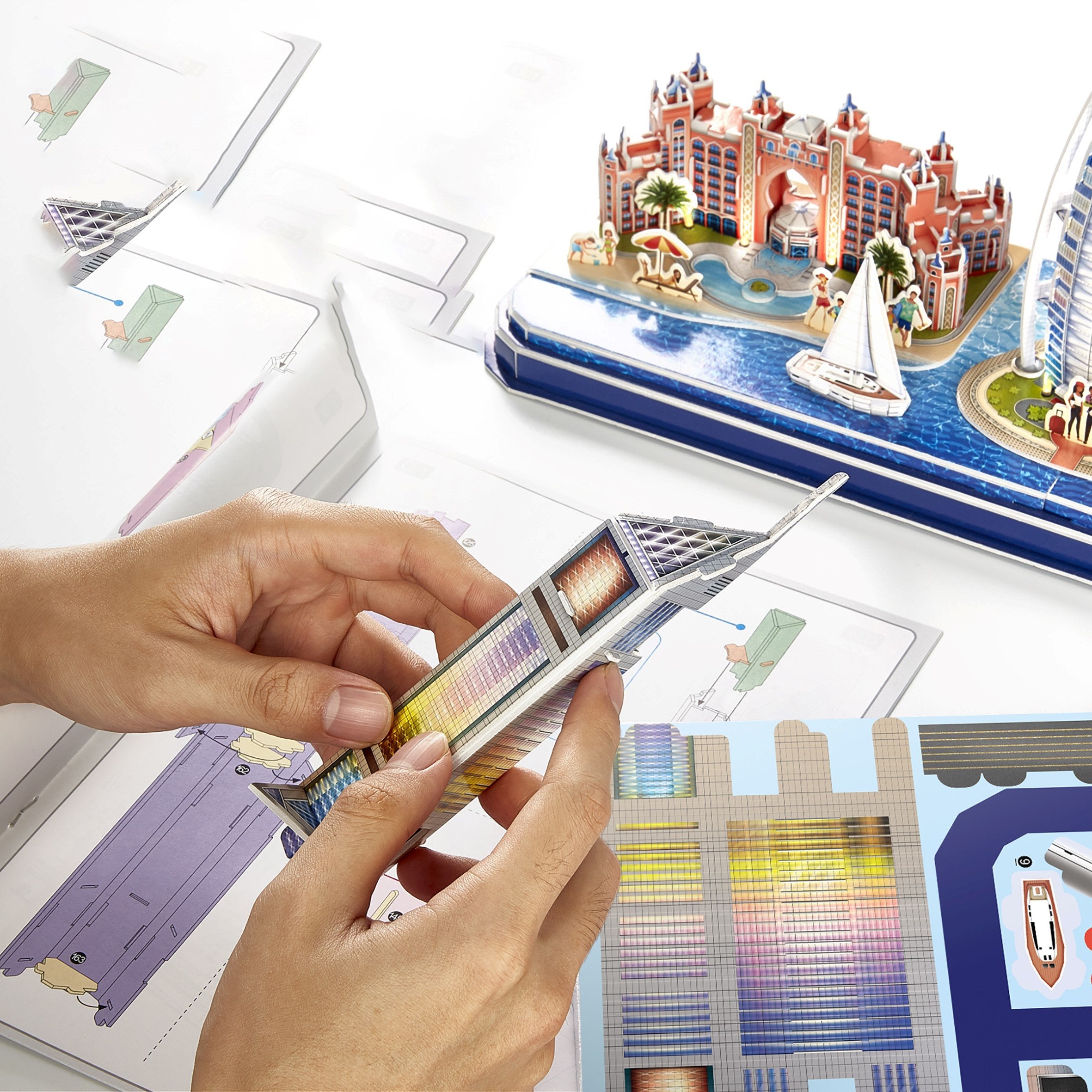 Cubic Fun Puzzle 3d Led  Dubai