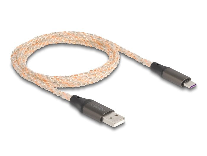 EAN 4043619881642 - DeLOCK 88164 cable USB USB 2.0 USB A USB C Transparente imagen 2