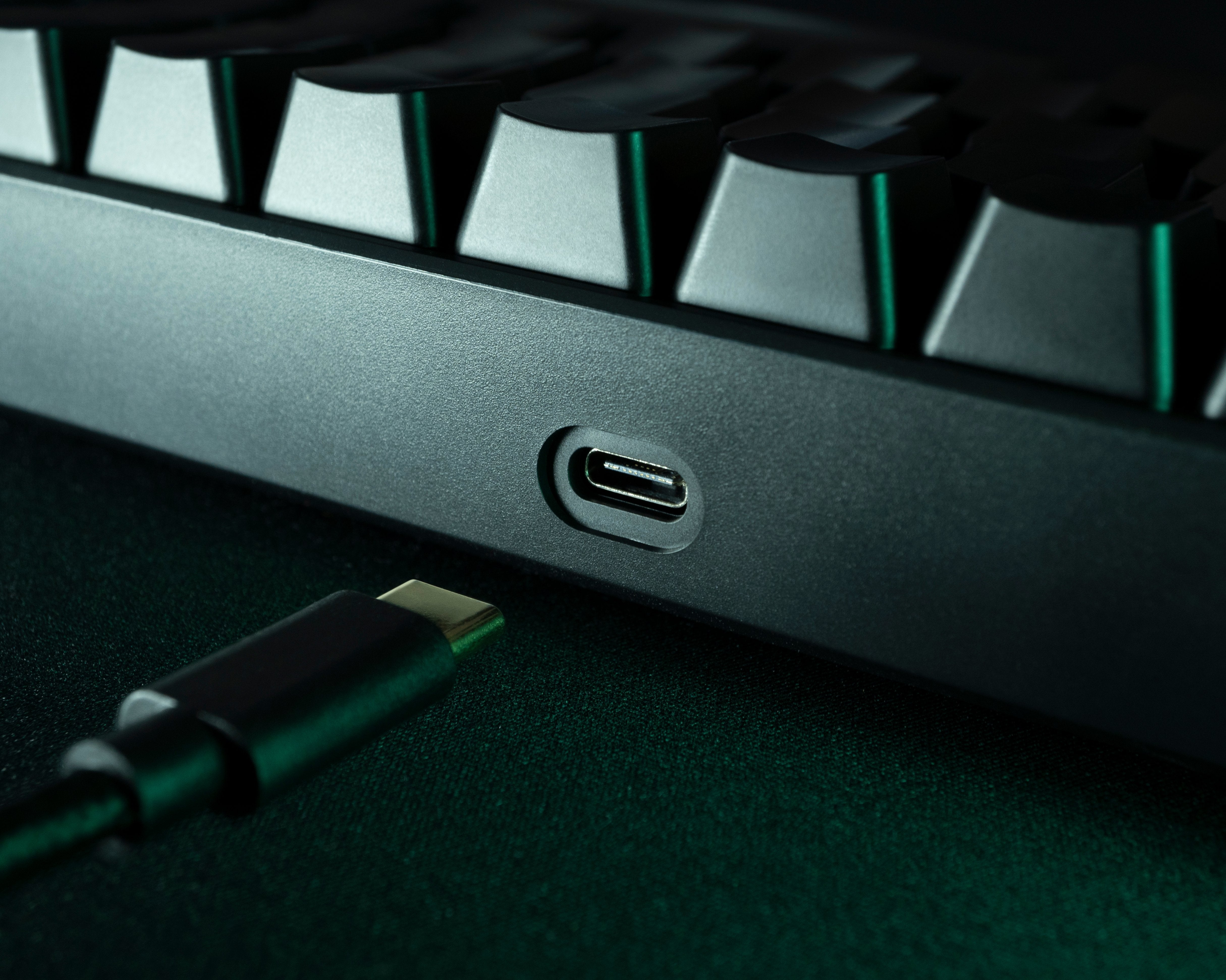 Deltaco Mech. Mini Gaming Tastatur Rgb Led Wireless Schwar