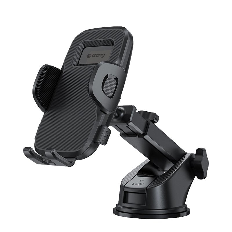 EAN 5904310706193 - Crong CRGCH7BLK soporte Soporte pasivo Teléfono móvil/smartphone Negro, Carbono imagen 1