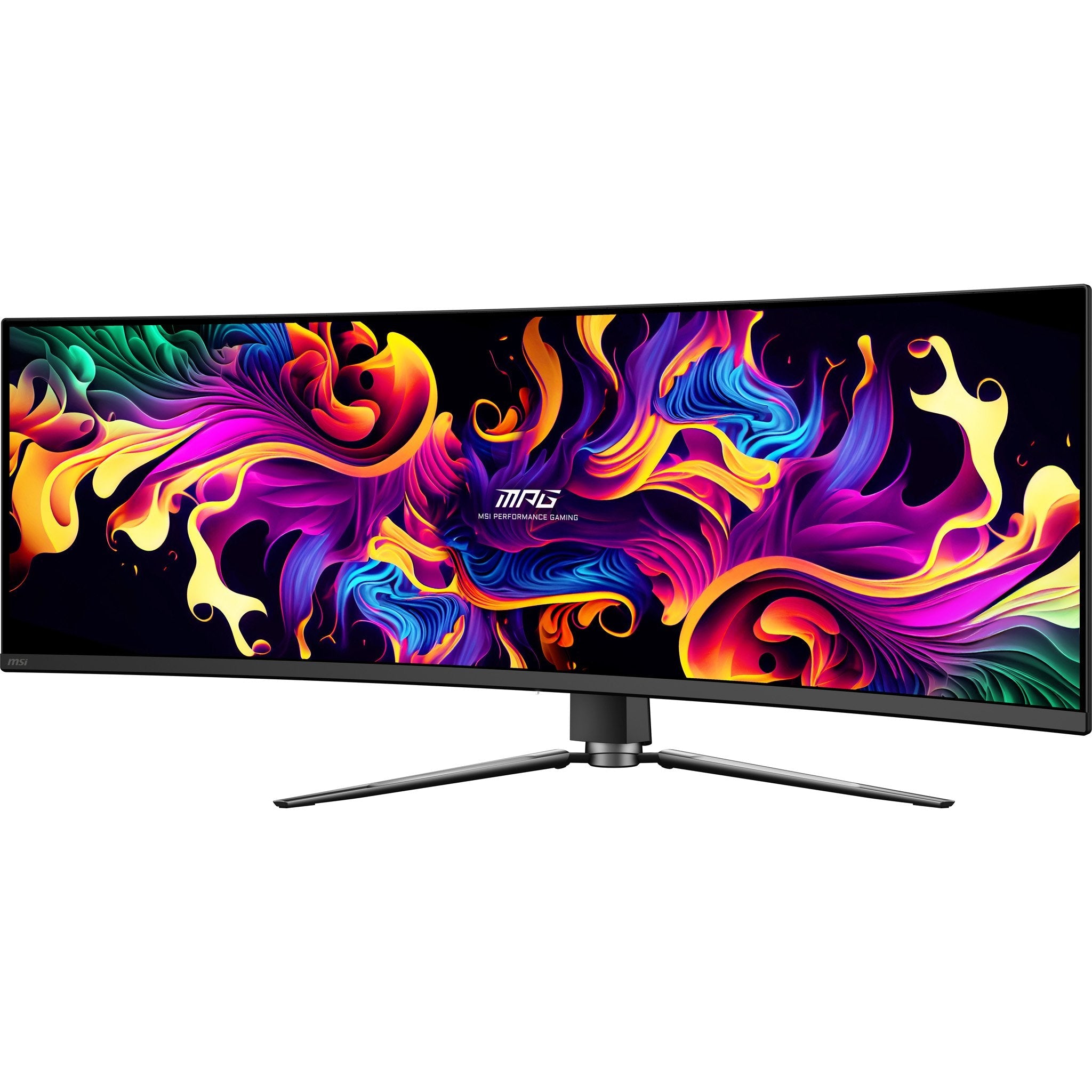 Msi Mpg 491cqpxde Qd-Oled, Monitor De Juegos De 124.5 Cm (49 Pulgadas), Negro, Dqhd, Curvo, Cubo Usb, Usb-C, Panel De 240hz 9s6-3fa84t-029