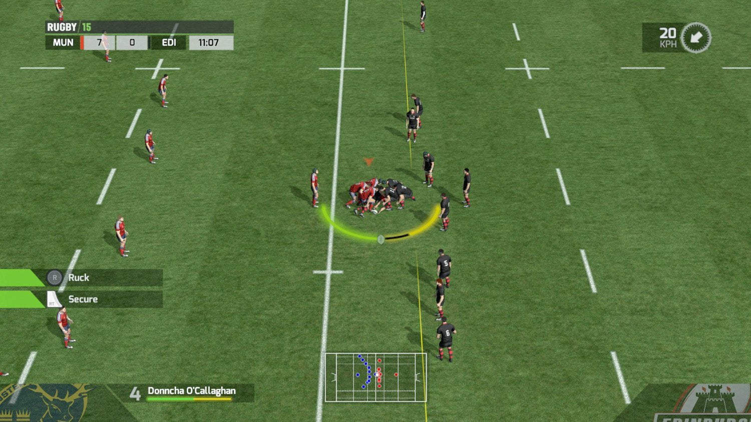 EAN 3499550330106 - BANDAI NAMCO Entertainment Rugby 15, Xbox One Estándar Italiano imagen 7