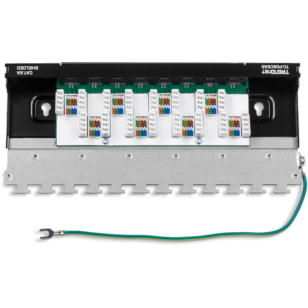 Trendnet Patchpanel 8-Port Cat6a Ngeschirmt (10" Wide)