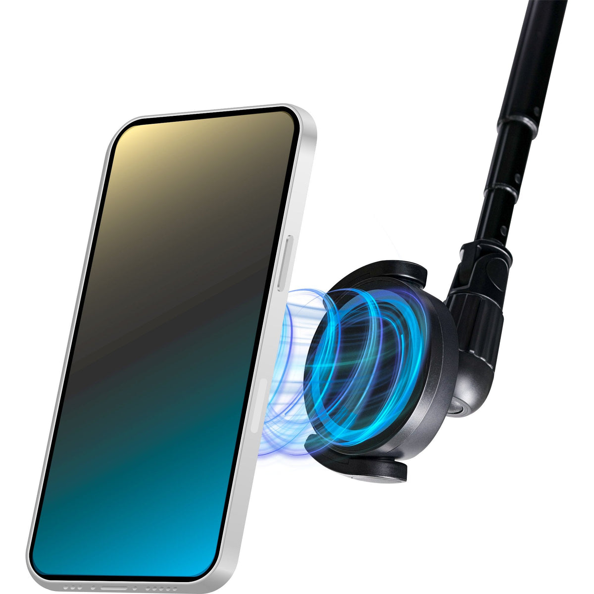 Trípode Magnético Para Smartphone Y Palo Selfie Inline®, Control Remoto Bluetooth.
