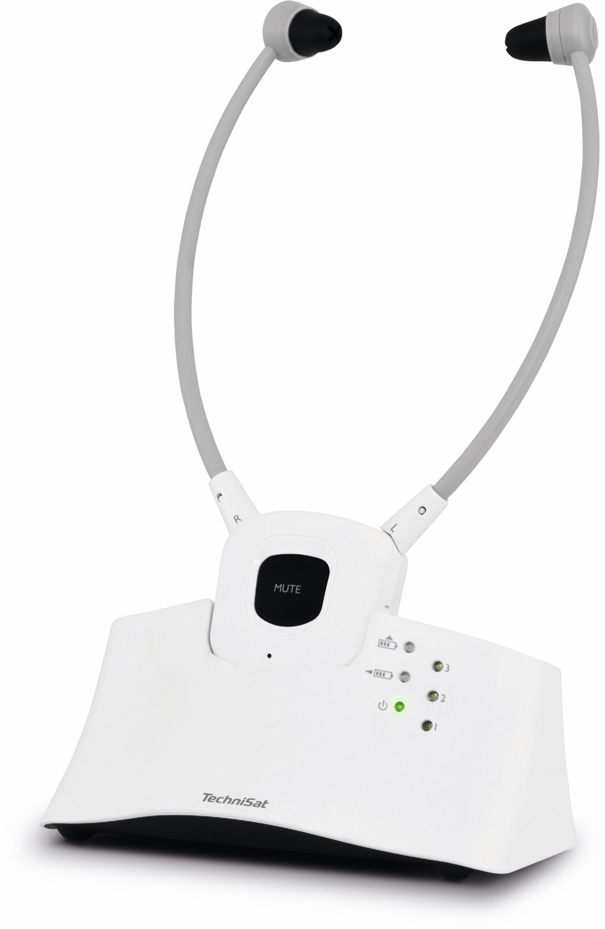 Technisat Stereoman Isi 3, Auriculares Blancos 0000/9130