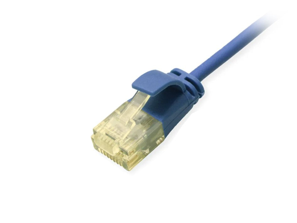 Equip Cable De Red Cat6a Slim U Utp 2xrj45 2.00m Azul Lszh