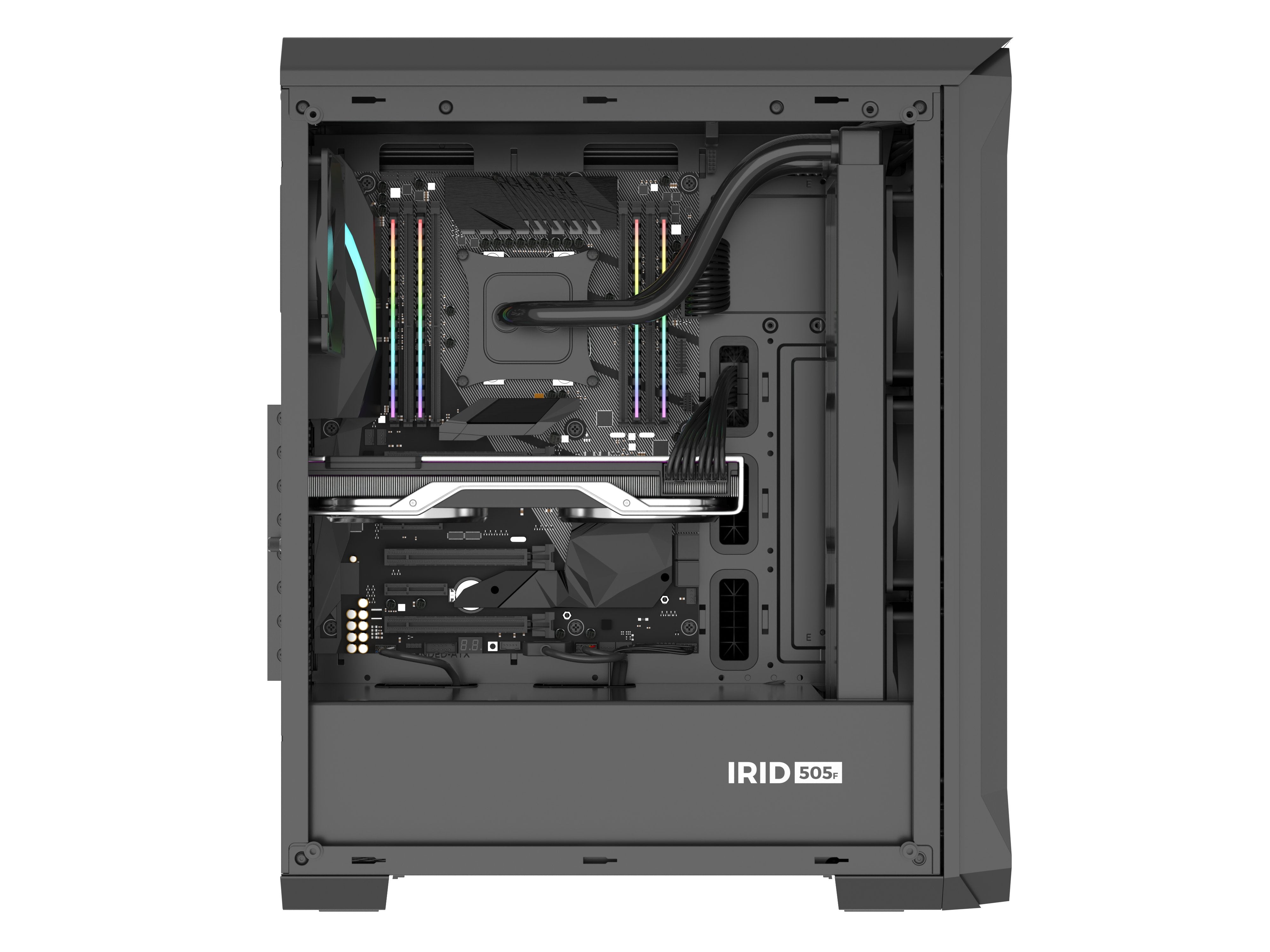 Caja Pc Genesis Irid 505f Midi Tower Window