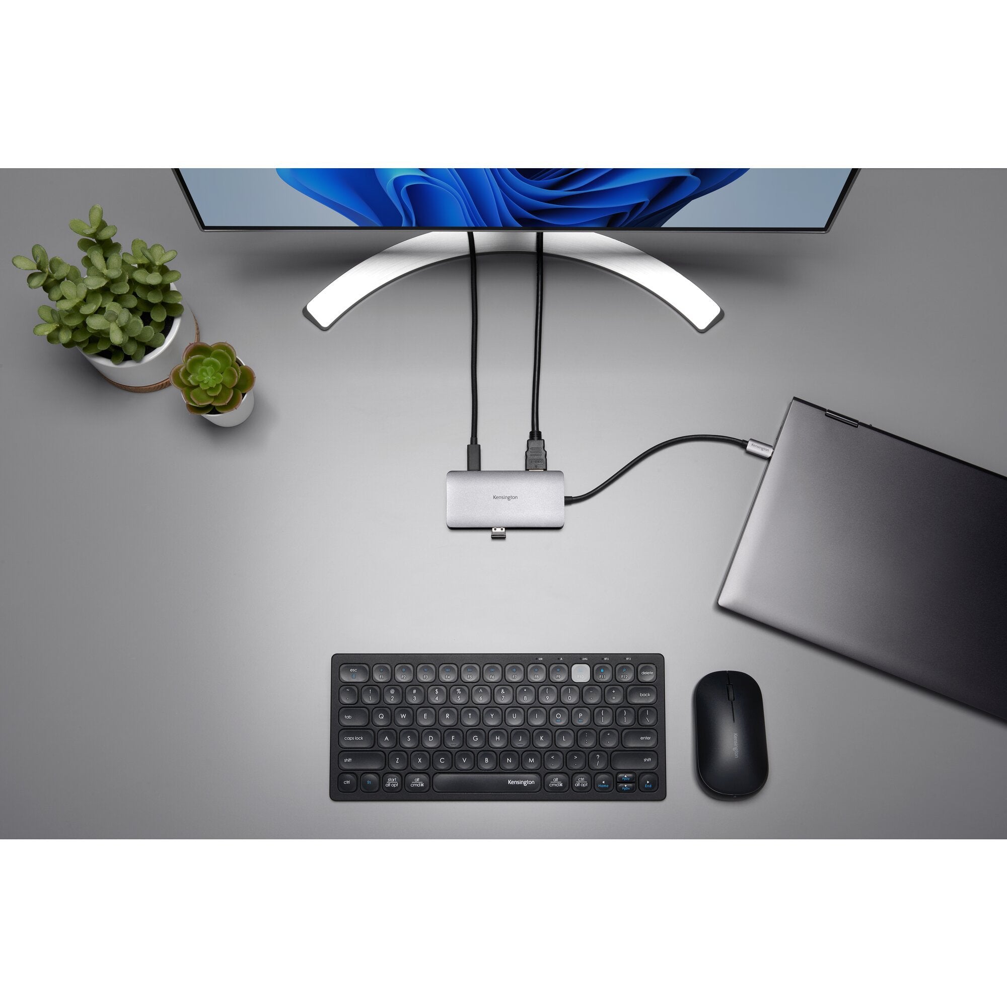 EAN 0085896338208 - Kensington UH1400P USB 3.2 Gen 1 (3.1 Gen 1) Type-C Negro, Plata imagen 4