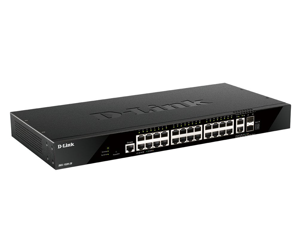 D-Link Dgs-1520-28/E Switch 24xgbe 2x10gbe 2xsfp+